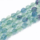 Chapelets de perles en fluorite naturel G-T064-47A-1
