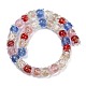 Brins de perles de lampadaire en sable doré&nbsp;LAMP-P069-02A-06-4