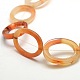 Oval Natural Carnelian Beads Strands G-P063-113-2