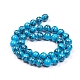 Chapelets de perles en turquoise synthétique TURQ-G832-01-18mm-2