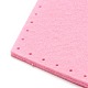 不織布刺繍針フェルト縫製クラフトかわいい鞄キッズ  子供のための手作りのギフトを縫うフェルトクラフトは最高に会います  アイスクリーム  ピンク  14x13x3.5cm DIY-H140-03-3