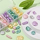 50g 5 couleurs plastique abs imitation perles nacrées OACR-YW0001-24-5