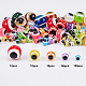 SUPERFINDINGS Eye Fishing Beads Kit Fishing Bait Accessories Multi colored Resin Egg Beads for Fishing Rigs Making RESI-FH0001-002-4