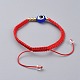 Bracelets de perles tressées en fil de nylon BJEW-JB04769-01-2