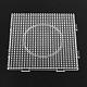 Square ABC Plastic Pegboards used for 5x5mm DIY Fuse Beads X-DIY-Q009-02-1