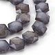 Chapelets de perles en verre électroplaqué EGLA-E040-06B-3