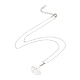 304 Stainless Steel Necklaces NJEW-M189-04P-1