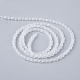 Chapelets de perles en verre transparent GLAA-Q056-D01-2