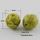 Flower Resin Beads X-RESI-Q139-8mm-05-1