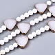 Chapelets de perles en pierre précieuse naturelle et synthétique G-T131-67-2