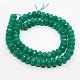 Dyed Natural White Jade Bead Strands G-N0030-8x5mm-17-2