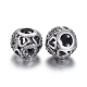 Cava 925 perle europee in argento sterling OPDL-L017-066TAS-2