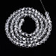 Transparent Glass Beads Strands GLAA-N045-002-C03-2