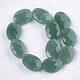 Natürlichen grünen Aventurin Perlen Stränge G-S354-12-2