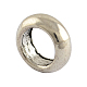 Anello stile tibetano anelli in lega di collegamento TIBE-7624-AS-RS-2
