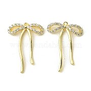 Латунные микро проложить кубического циркония подвески FIND-Z035-05G