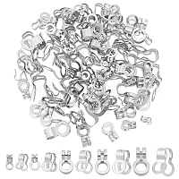 NBEADS 70 Pcs Ball Chain Pull Loop Connectors, 2.4mm/3mm/4.5mm/6mm Ball  Chain Ceiling Fan Lamp Pull Loop Stainless Steel Chain Connectors Jewelry  Clasp Findings For Bracelets Necklace DIY Art Making 