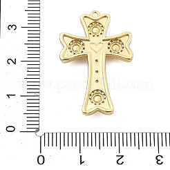Pendentifs avec zircon cubiques à micro-pavés en laiton&nbsp;KK-L228-34G-02