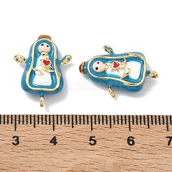 Messing-Emaille-Kronleuchter-Komponenten für Jungfrauenreligionen&nbsp;KK-Z153-05G-01