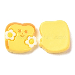 Undurchsichtige Decoden-Cabochons aus Kunstharzimitat für Lebensmittel&nbsp;LS-RESI-Z007-01E