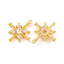 Pendentifs en laiton zircon cubique transparent&nbsp;KK-U017-10G-G