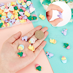 Cabochon in resina opaca stile 60 pz 5&nbsp;RESI-PH0001-62