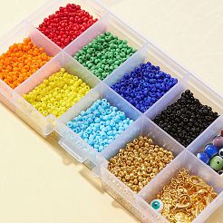 Fai da te il kit per la creazione di collane con braccialetto malocchio&nbsp;DIY-FS0004-28