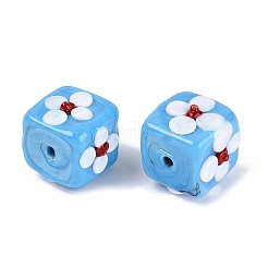 Fait main perles au chalumeau cahoteuses&nbsp;LAMP-Q039-14D