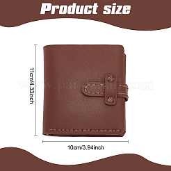 DIY-Kits zur Herstellung von Herrenbrieftaschen aus Leder&nbsp;DIY-WH0349-228A