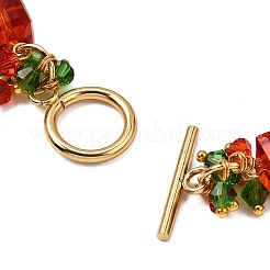 K9 Glasimitat österreichische Kristallperlenarmbänder&nbsp;BJEW-JB12056