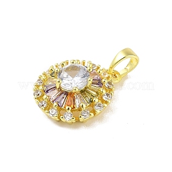 Ottone micro spianare pendenti zirconi&nbsp;KK-E111-01G