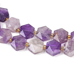 Natürlichen Amethyst Perlen Stränge&nbsp;G-G144-A07-01