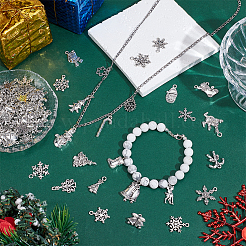 80 pendentif en alliage de style tibétain sur le thème de Noël&nbsp;FIND-UN0010-14