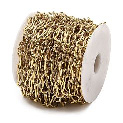 Catene a maglie ossee in acciaio inossidabile 304 con placcatura ionica (ip)&nbsp;CHS-G039-16G