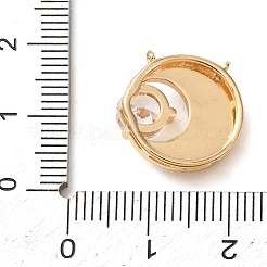 Ciondoli rhinestone in ottone&nbsp;CU-CBA2F8A-03G