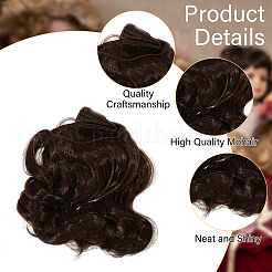 Pp haar puppe perücke haar&nbsp;DIY-WH0349-395A-01