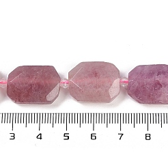 Natürlichen Rosenquarz Perlen Stränge&nbsp;G-B125-P06-01