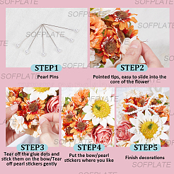DIY-Set zur Herstellung von Hochzeitsstrauß-Anhängern&nbsp;DIY-SP0006-90A