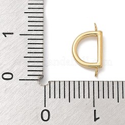 Ciondoli con connettore a lettera in acciaio inossidabile 304&nbsp;LS-STAS-M108-01G-04