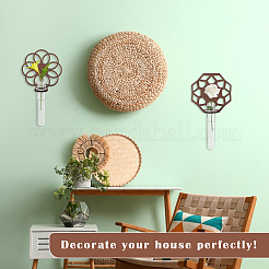 2 Set 2 Stile Wandbehang-Terrarien-Pflanzgefäß mit Kunststoffrohr&nbsp;ODIS-GA0001-53C