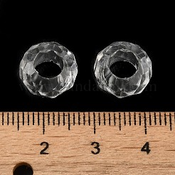 Transparentem Acryl europäischen Perlen&nbsp;TACR-G048-09