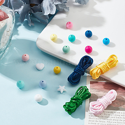 DIY-Set zum Basteln von geflochtenen Perlenarmbändern&nbsp;DIY-PH0009-17