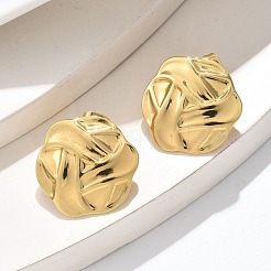 Boucles d'oreilles à tige en acier inoxydable 304&nbsp;EJEW-U047-26G