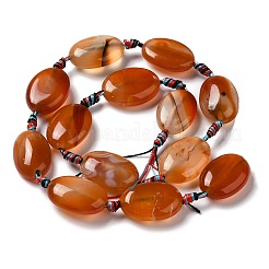 Chapelets de perles d'agate naturelle&nbsp;G-K334-02B