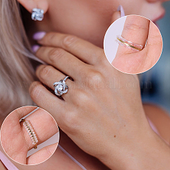 Werkzeuge zur Größenänderung von Schmuck aus transparentem PVC&nbsp;DIY-WH0430-981