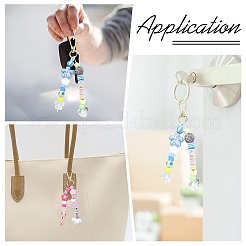 Kits de fabrication de porte-clés bricolage&nbsp;DIY-CJZ0001-02