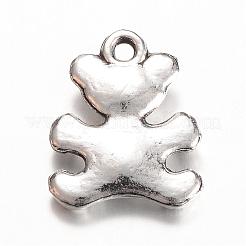Tibetischer stil Aluminium Anhänger & Charms&nbsp;TIBE-T003-023AS-LF