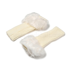 Fingerlose Handschuhe aus Plüsch-Acrylfasern&nbsp;PW-WGBA7CE-08