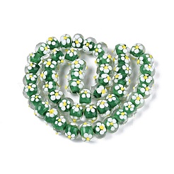 Perles vernissées manuelles&nbsp;LAMP-Q039-04C