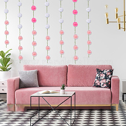 2 guirlande en papier pour décorations de fête&nbsp;AJEW-WH0752-354B